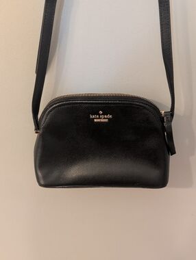 kate spade Black Pebbled Leather Small Crossbody Bag. Excellent Condition!